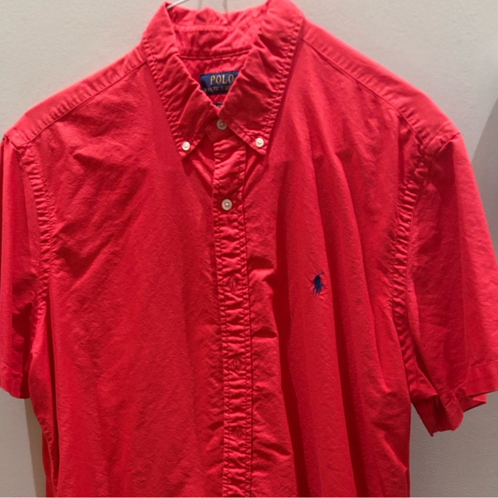 Ralph Lauren Polo Bright Red Shirt